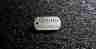 Hundemarke Edelstahl Dogtag, 30 mm, beidseitig