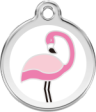 hundemarke reddingo tier flamingo
