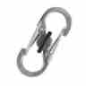 Hundemarken-Zubehör Microlock-Wechselkarabiner silber